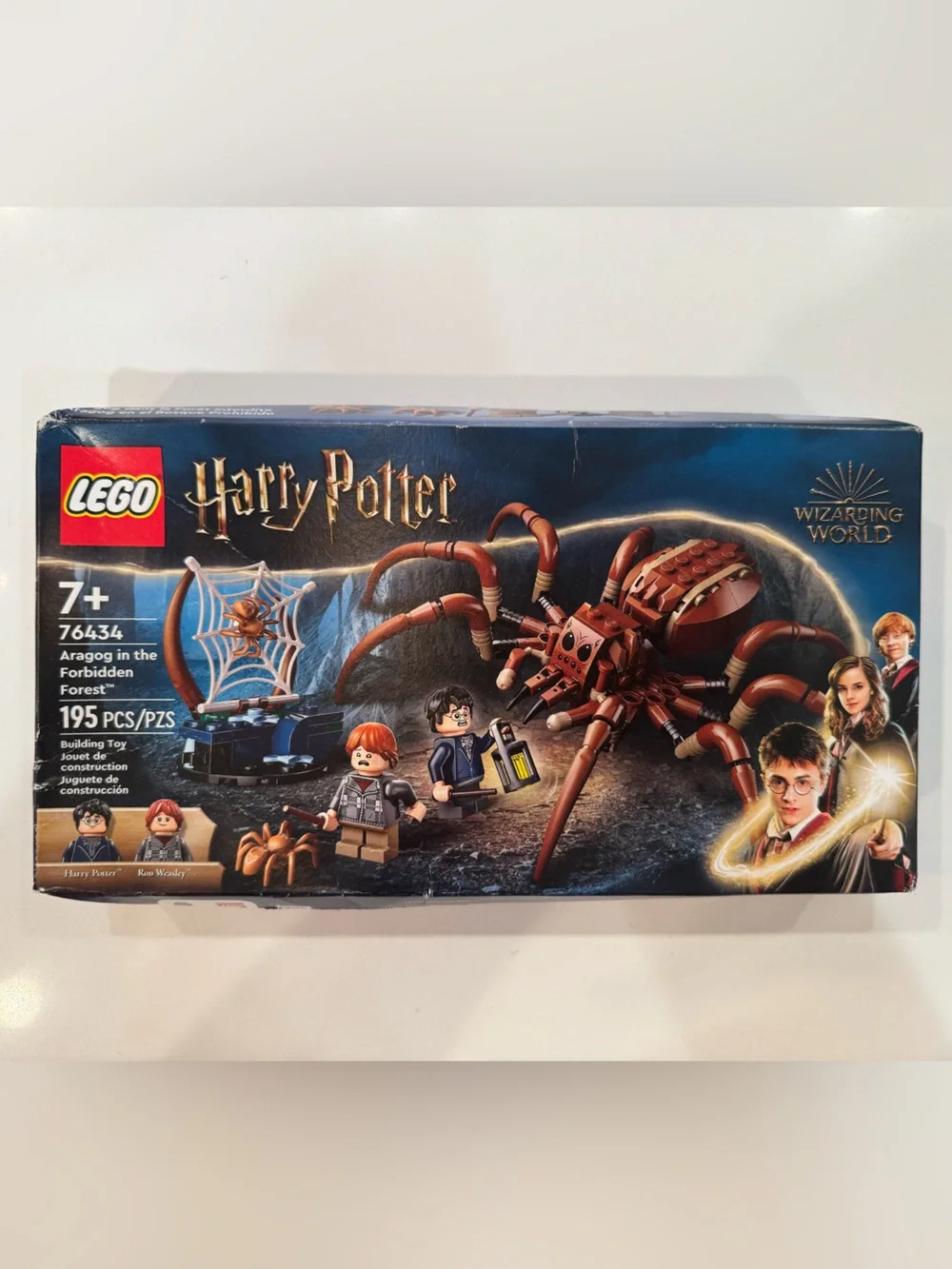 LEGO Harry Potter Aragog in the Forbidden Forest Set 76434 195 Pieces—New/Sealed